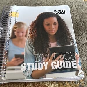 Pivot point esthetics book set& study guide& practice tests